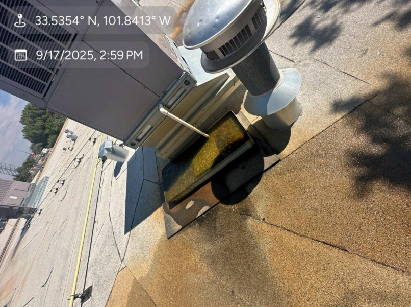 Fix HVAC Curb Flashing Leaks